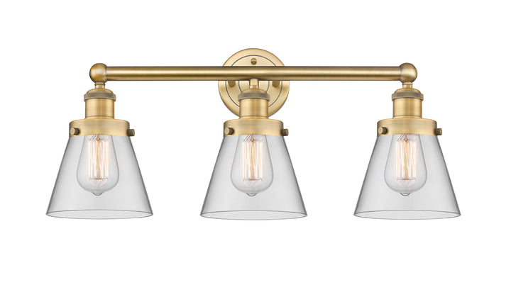 Innovations Lighting Cone 6" Bath Vanity Light - Brushed Brass