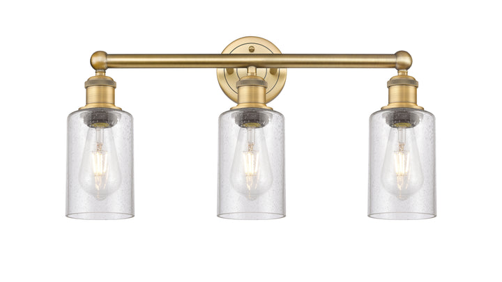 Innovations Lighting Clymer 4" Bath Vanity Light - Brushed Brass