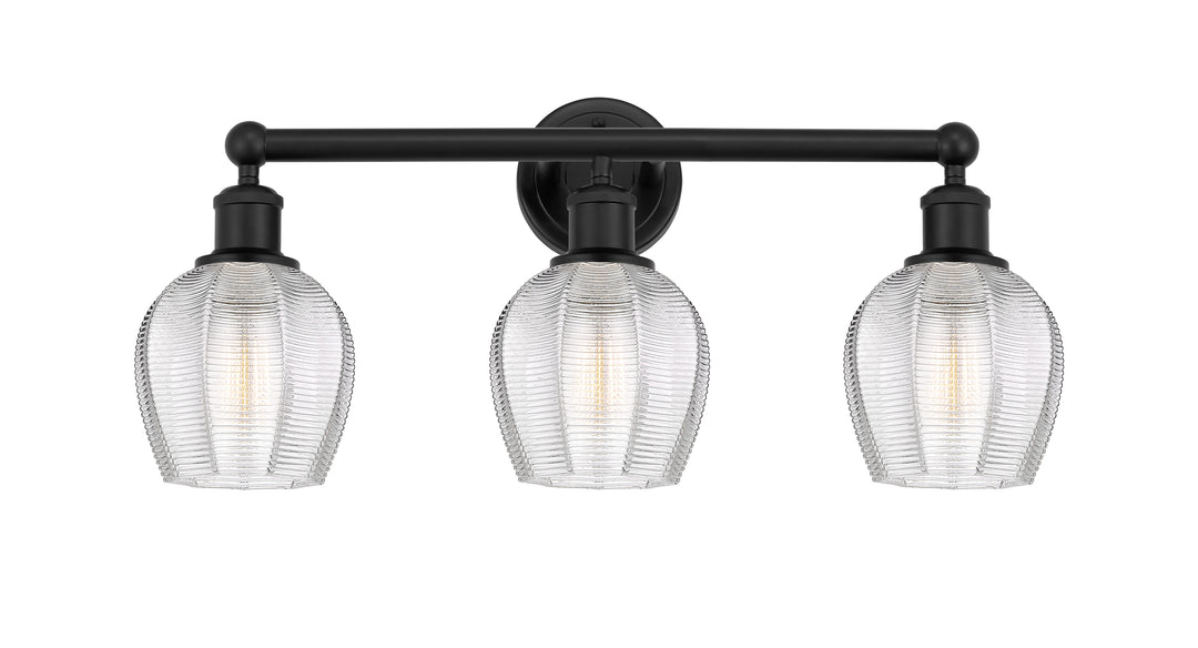 Innovations Lighting Norfolk Bath Vanity Light - Matte Black