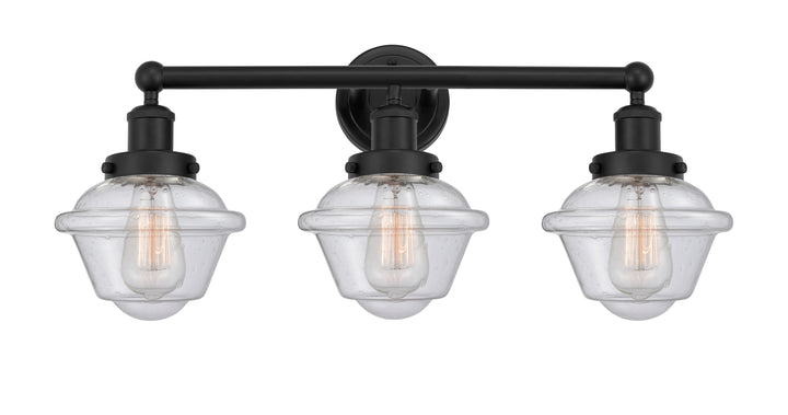 Innovations Lighting Oxford 7.5" Bath Vanity Light - Matte Black Vanity Lights Innovations Lighting   