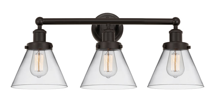 Innovations Lighting Cone 8" Bath Vanity Light - Oil Rubbed Bronze