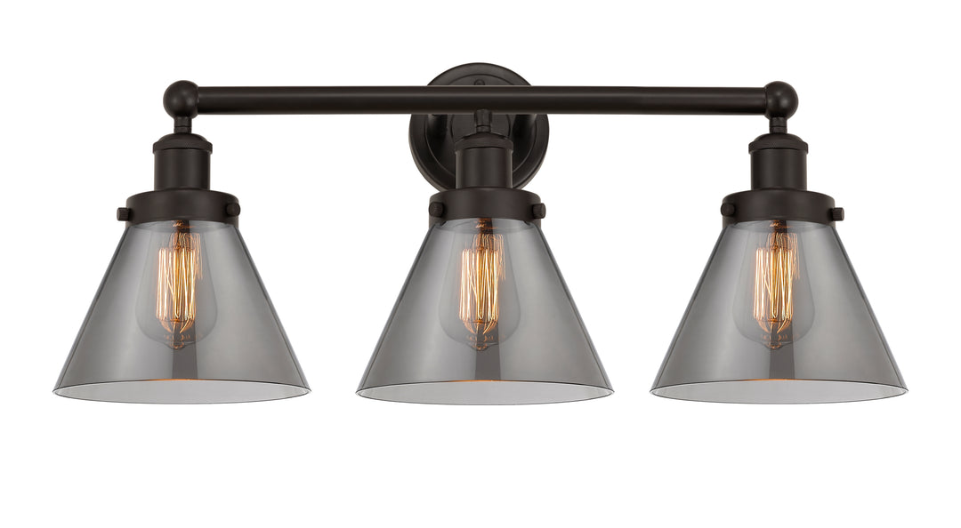 Innovations Lighting Cone 8" Bath Vanity Light - Oil Rubbed Bronze