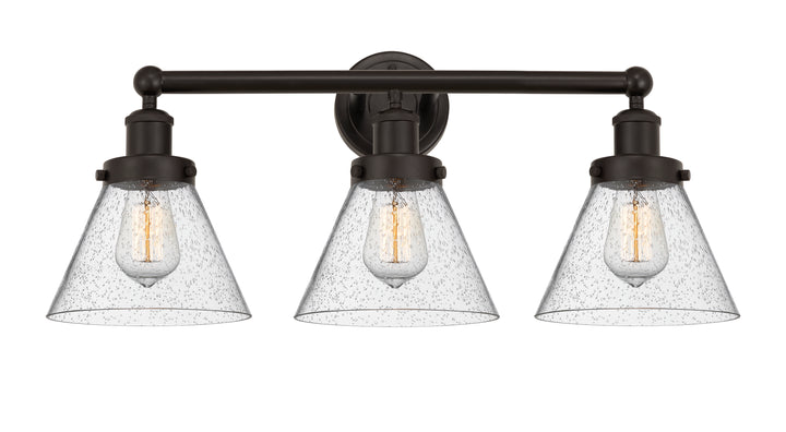 Innovations Lighting Cone 8" Bath Vanity Light - Oil Rubbed Bronze
