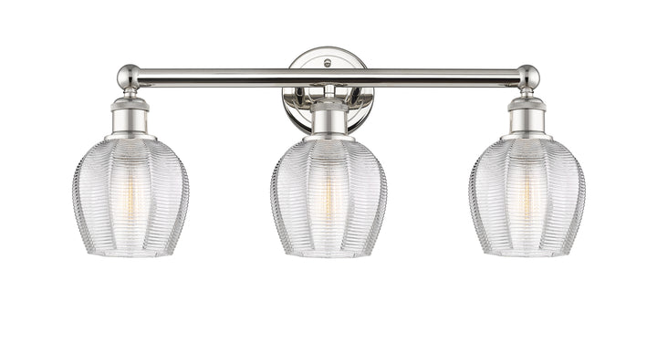 Innovations Lighting Norfolk 6" Bath Vanity Light - Polished Nickel