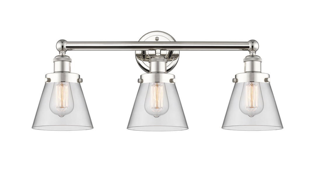 Innovations Lighting Cone 6" Bath Vanity Light - Polished Nickel