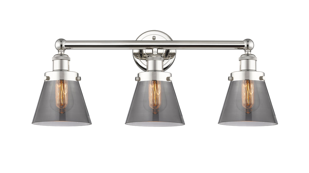 Innovations Lighting Cone 6" Bath Vanity Light - Polished Nickel