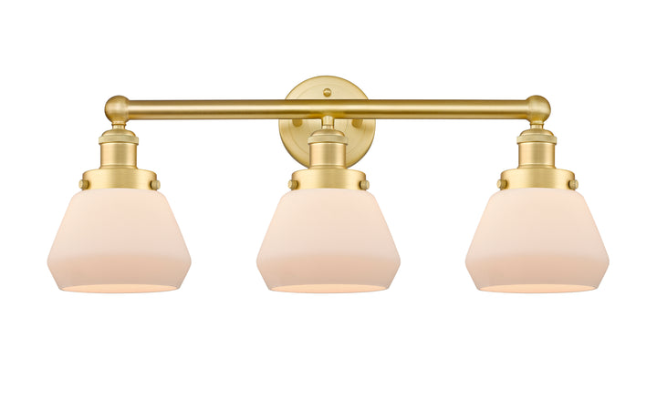 Innovations Lighting Fulton 7" Bath Vanity Light - Satin Gold