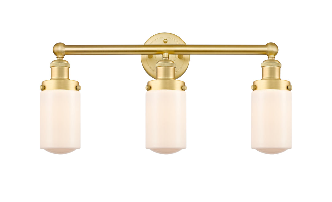 Innovations Lighting Dover 4.5" Bath Vanity Light - Satin Gold
