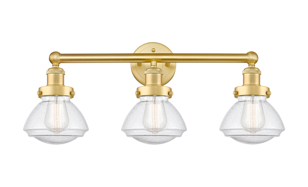 Innovations Lighting Olean 6.75" Bath Vanity Light - Satin Gold