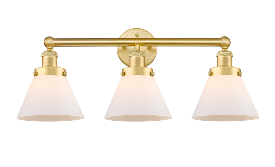 Innovations Lighting Cone 8" Bath Vanity Light - Satin Gold