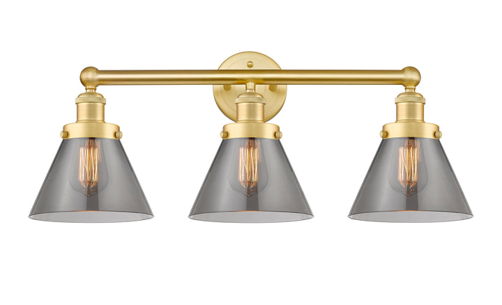 Innovations Lighting Cone 8" Bath Vanity Light - Satin Gold