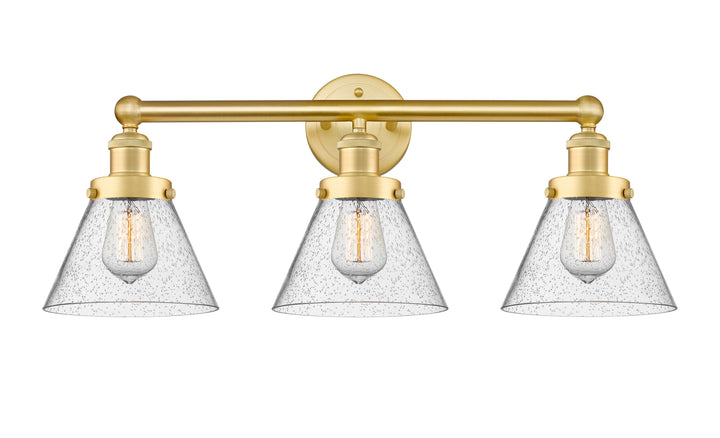 Innovations Lighting Cone 8" Bath Vanity Light - Satin Gold