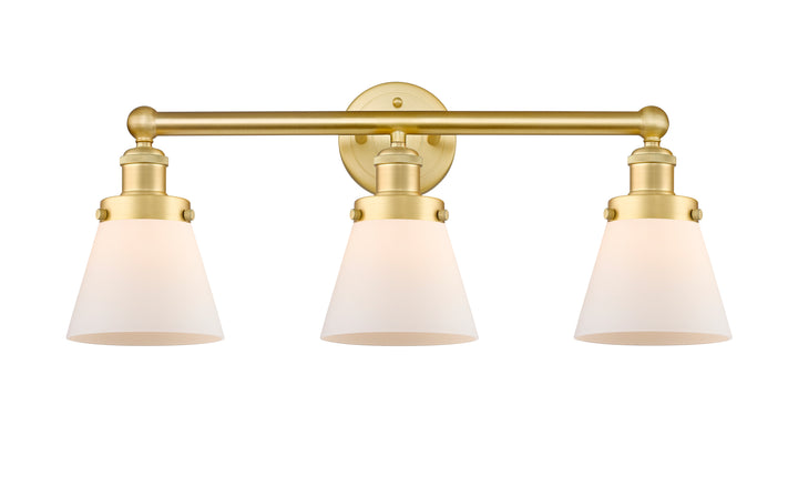 Innovations Lighting Cone 6" Bath Vanity Light - Satin Gold