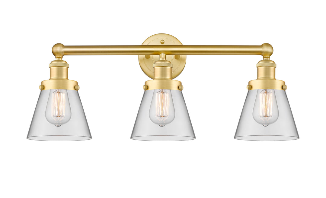 Innovations Lighting Cone 6" Bath Vanity Light - Satin Gold