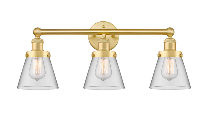 Innovations Lighting Cone 6" Bath Vanity Light - Satin Gold