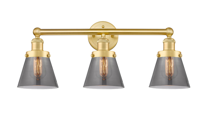 Innovations Lighting Cone 6" Bath Vanity Light - Satin Gold