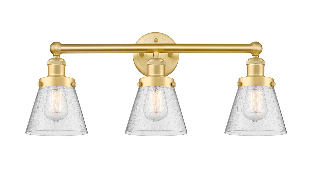 Innovations Lighting Cone 6" Bath Vanity Light - Satin Gold