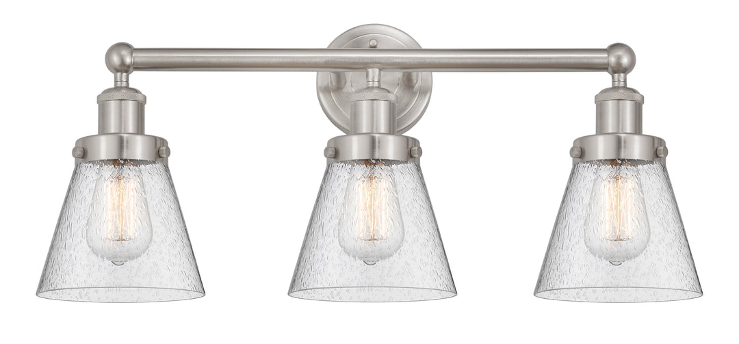 Innovations Lighting Cone 6" Bath Vanity Light - Brushed Satin Nickel