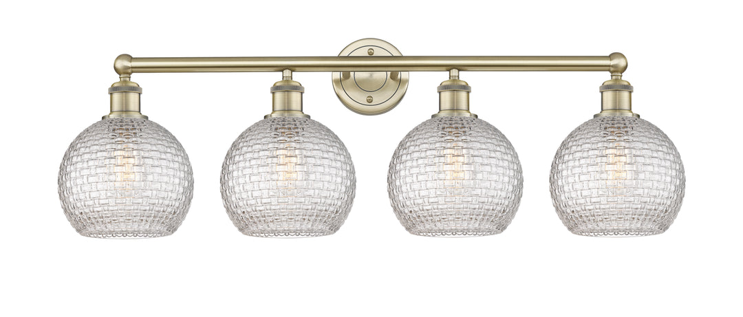Innovations Lighting Athens 8" Bath Vanity Light - Antique Brass
