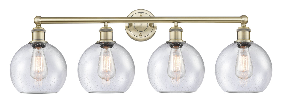 Innovations Lighting Athens 8" Bath Vanity Light - Antique Brass