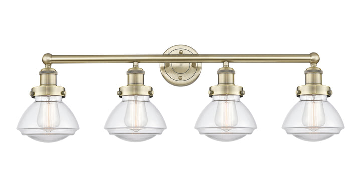 Innovations Lighting Olean 6.75" Bath Vanity Light - Antique Brass