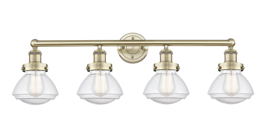 Innovations Lighting Olean 6.75" Bath Vanity Light - Antique Brass