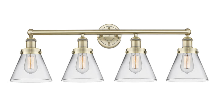 Innovations Lighting Cone 8" Bath Vanity Light - Antique Brass