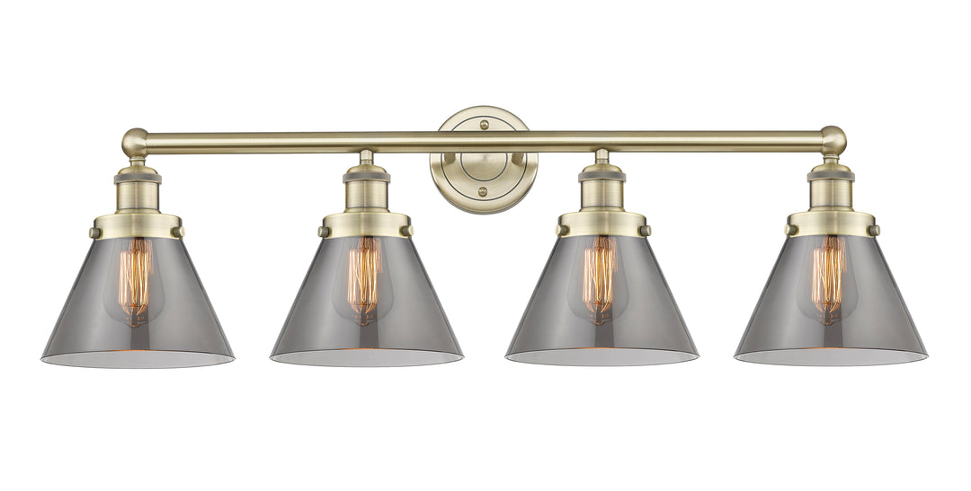 Innovations Lighting Cone 8" Bath Vanity Light - Antique Brass