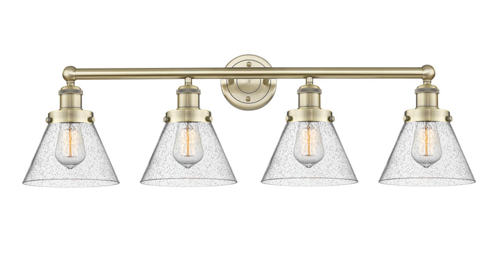 Innovations Lighting Cone 8" Bath Vanity Light - Antique Brass