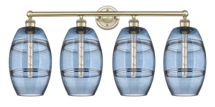 Innovations Lighting Vaz 8" Bath Vanity Light - Antique Brass