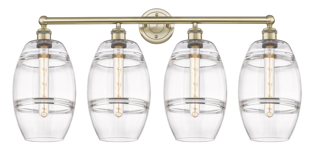 Innovations Lighting Vaz 8" Bath Vanity Light - Antique Brass