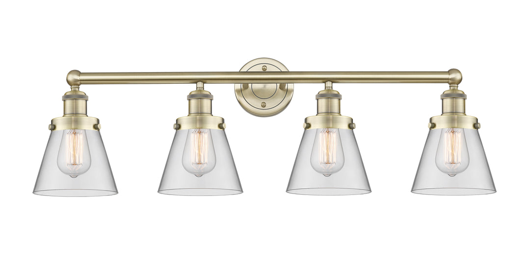 Innovations Lighting Cone 6" Bath Vanity Light - Antique Brass