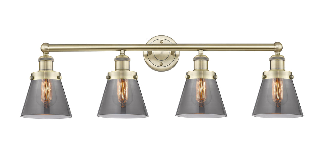 Innovations Lighting Cone 6" Bath Vanity Light - Antique Brass