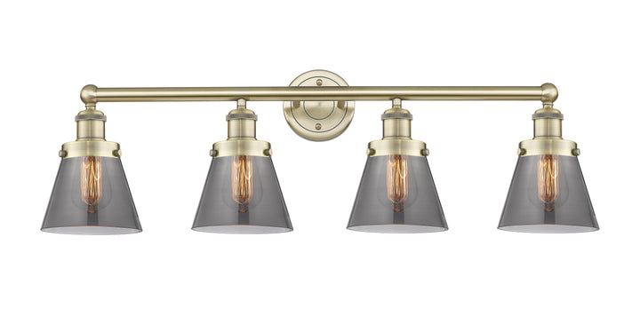 Innovations Lighting Cone 6" Bath Vanity Light - Antique Brass