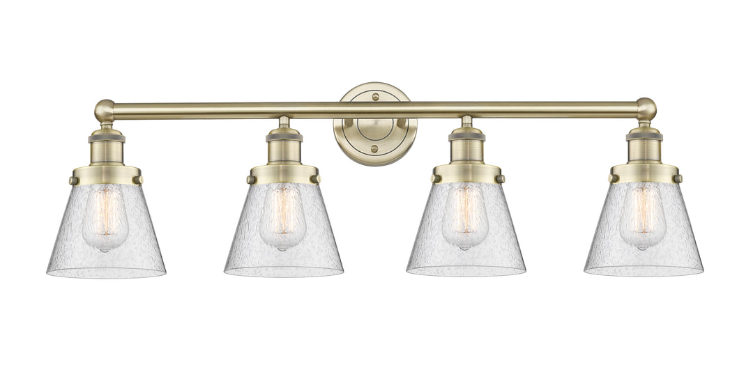Innovations Lighting Cone 6" Bath Vanity Light - Antique Brass