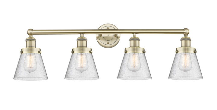 Innovations Lighting Cone 6" Bath Vanity Light - Antique Brass