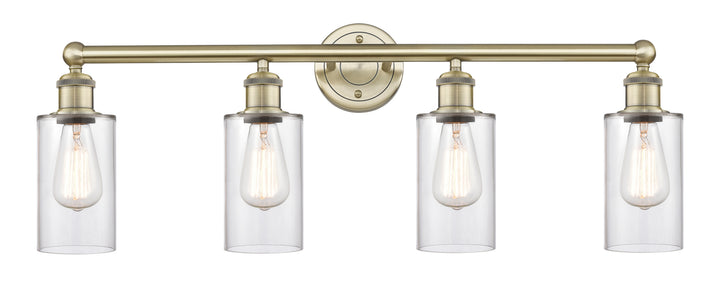 Innovations Lighting Clymer 4" Bath Vanity Light - Antique Brass