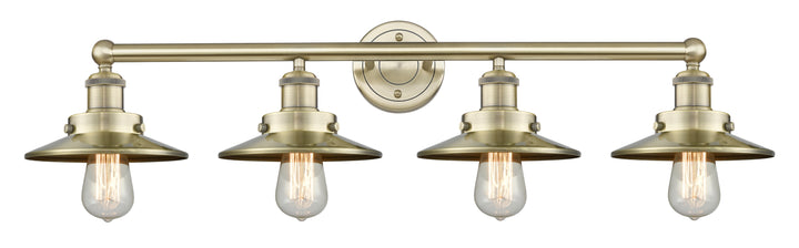 Innovations Lighting Railroad 8" Bath Vanity Light - Antique Brass Vanity Lights Innovations Lighting Default Title  