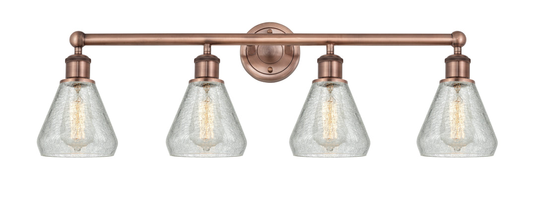 Innovations Lighting Conesus 6" Bath Vanity Light - Antique Copper
