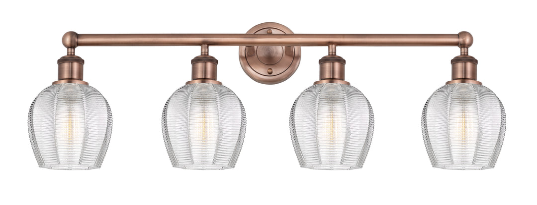 Innovations Lighting Norfolk 6" Bath Vanity Light - Antique Copper