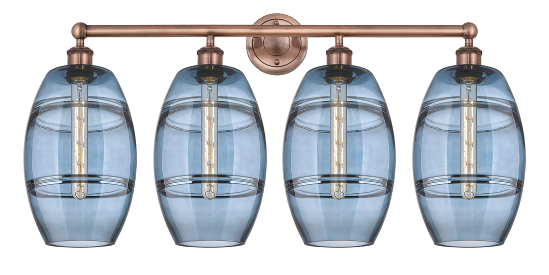 Innovations Lighting Vaz 8" Bath Vanity Light - Antique Copper
