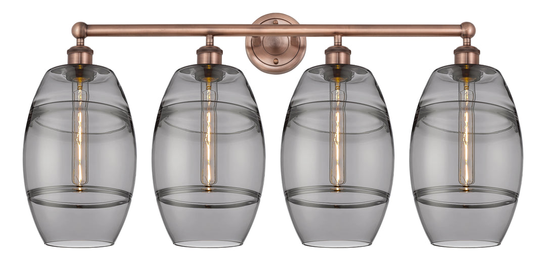 Innovations Lighting Vaz 8" Bath Vanity Light - Antique Copper