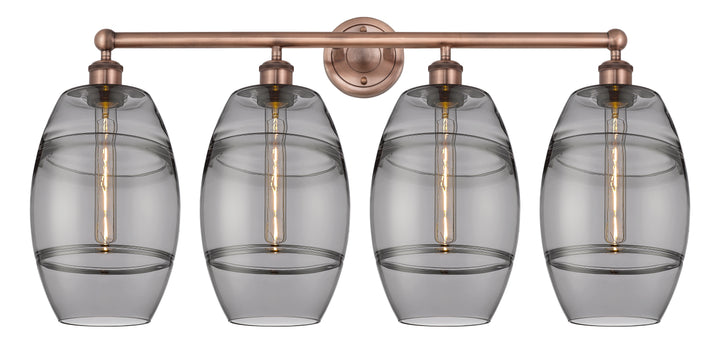 Innovations Lighting Vaz 8" Bath Vanity Light - Antique Copper