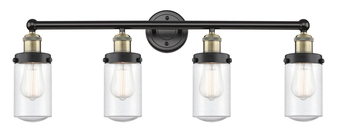 Innovations Lighting Dover 4.5" Bath Vanity Light - Black Antique Brass