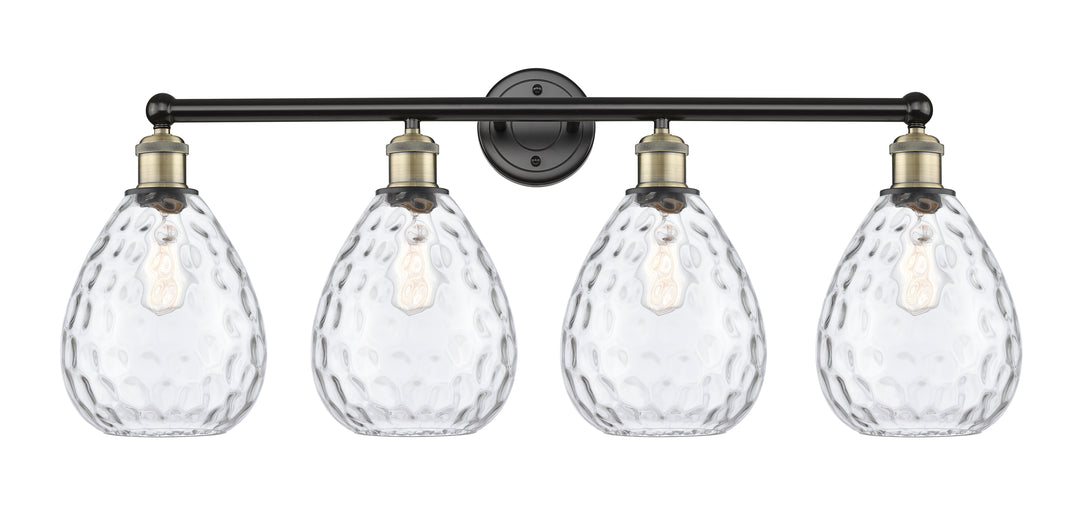 Innovations Lighting Waverly 8" Bath Vanity Light - Black Antique Brass