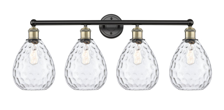 Innovations Lighting Waverly 8" Bath Vanity Light - Black Antique Brass