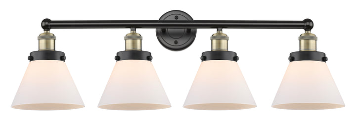 Innovations Lighting Cone 8" Bath Vanity Light - Black Antique Brass