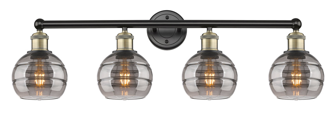 Innovations Lighting Rochester 6" Bath Vanity Light - Black Antique Brass