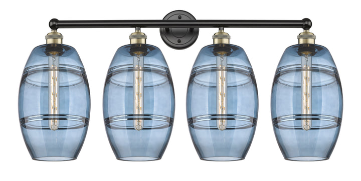 Innovations Lighting Vaz 8" Bath Vanity Light - Black Antique Brass