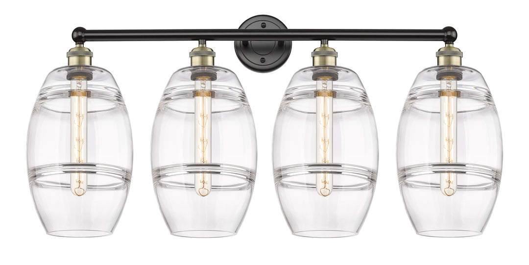 Innovations Lighting Vaz 8" Bath Vanity Light - Black Antique Brass